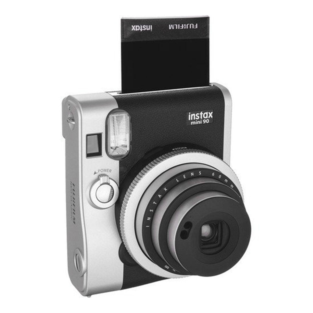 A Photo Of Fujifilm Instax Mini 90 Neo Classic - Instant Camera - Black