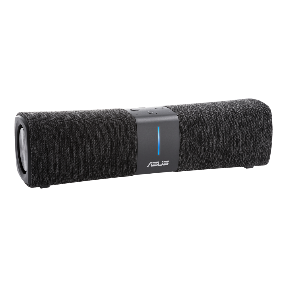 A Photo Of Asus Lyra Voice - All-In-One Smart Voice Router – AC2200 Tri-Band Mesh WiFi Router and Bluetooth speaker