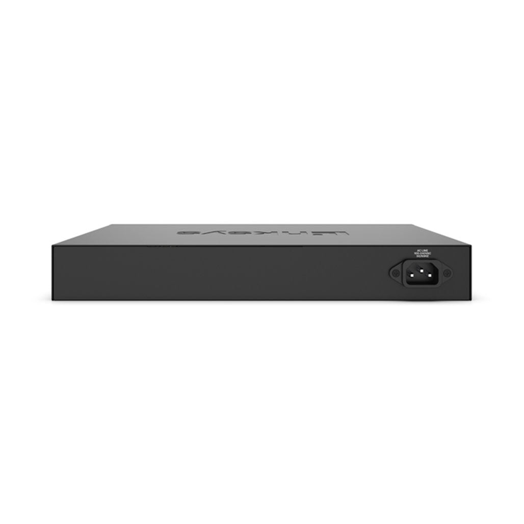 A Photo Of Linksys LGS328PC 24-Port Managed Gigabit PoE+ Switch with 250W Power and 4 SFP Uplinks