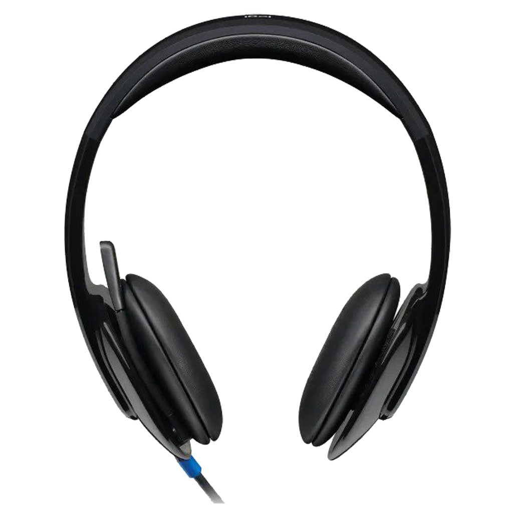 A Photo Of Logitech H540 USB Computer Headset - High-Fidelity Audio & Comfortable Design