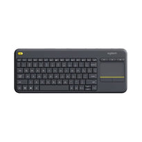 Logitech K400 PLUS WIRELESS TOUCH KEYBOARD Black from Logitech sold by 961Souq-Zalka
