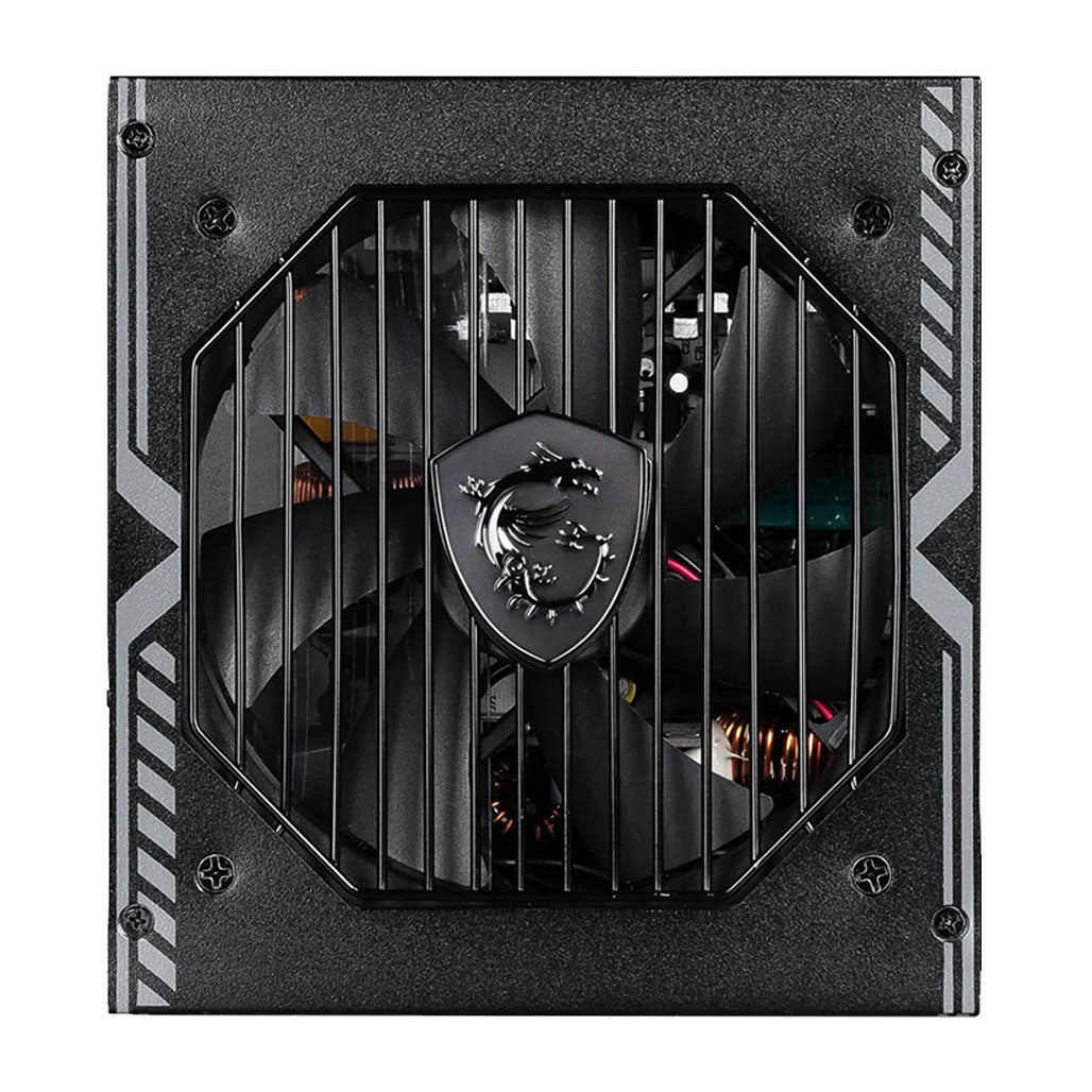 A Photo Of MSI MAG A550BN – 550W 80 PLUS Bronze Power Supply with 120mm Low Noise Fan