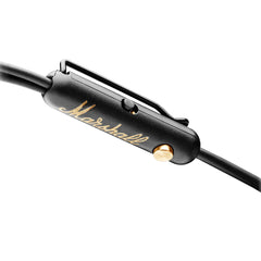 A Photo Of Marshall Mode EQ - In-Ear Headphones - Black & Brass