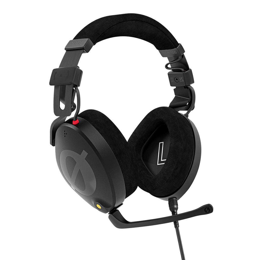 A Photo Of Rode NTH-100 Professional Over-Ear Headset with Broadcast-Quality Microphone – Ideal for Streaming, Gaming, and Professional Use