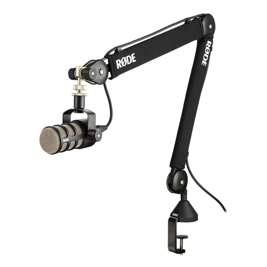 A Photo Of Rode PSA1+ Professional Studio Microphone Arm – Premium Boom Arm for Podcasters and Broadcasters