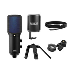 A Photo Of Rode NT-USB+ - Professional USB Microphone