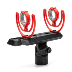 A Photo Of Rode SM4-R Shotgun and Pencil Microphone Shock Mount – Premium Suspension Mount with Rycote® Lyre® Isolation and Angle Adjustment