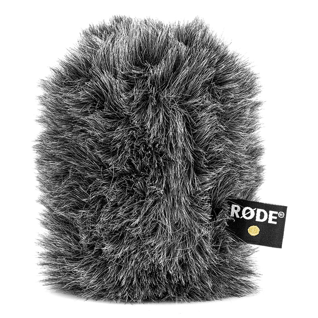 A Photo Of Rode WS11 Deluxe Windshield for VideoMic NTG - High-Performance Wind Protection with Synthetic Fur