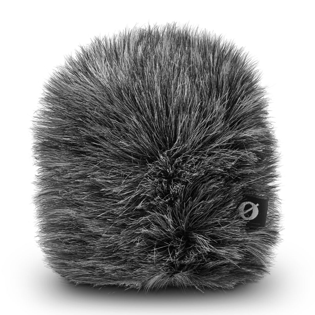 A Photo Of Rode WS12 Deluxe Windshield for VideoMic GO II - Professional-Grade Wind Protection with Synthetic Fur