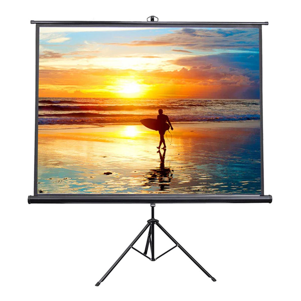 A Photo Of SkyPro Tripod Projector Screen | Available in 180cm x 180cm, 210cm x 210cm, and 240cm x 240cm Sizes