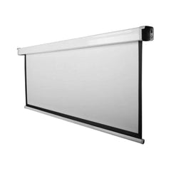 A Photo Of SkyPro Wall Mounted Projector Screen | Available in 180cm x 180cm, 210cm x 210cm, 240cm x 240cm, and 300cm x 300cm