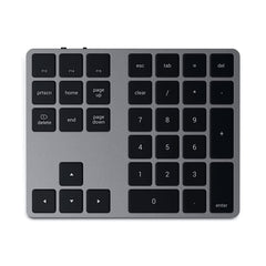 A Photo Of Satechi Wireless Extended Keypad - Space Grey | ST-XLABKM