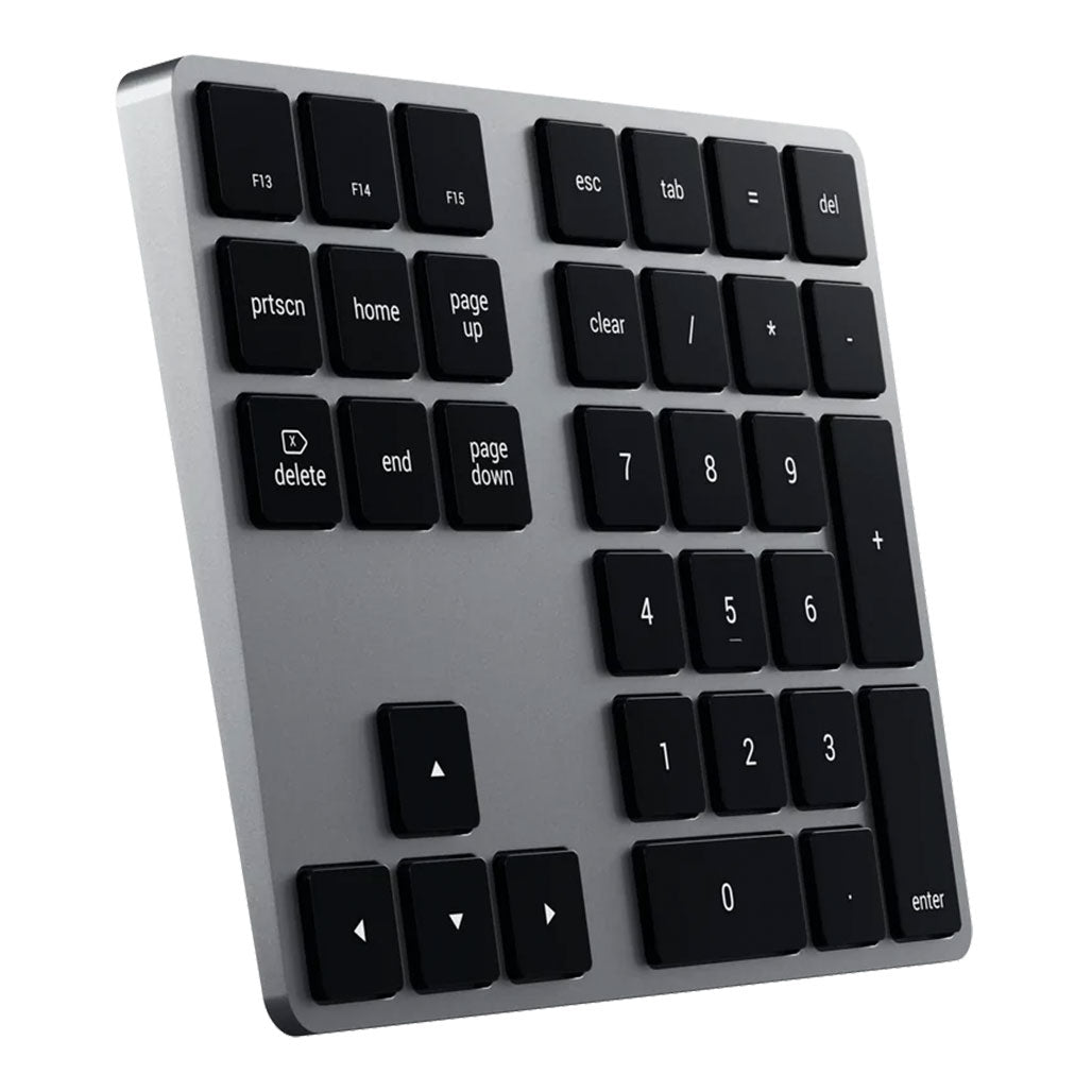A Photo Of Satechi Wireless Extended Keypad - Space Grey | ST-XLABKM