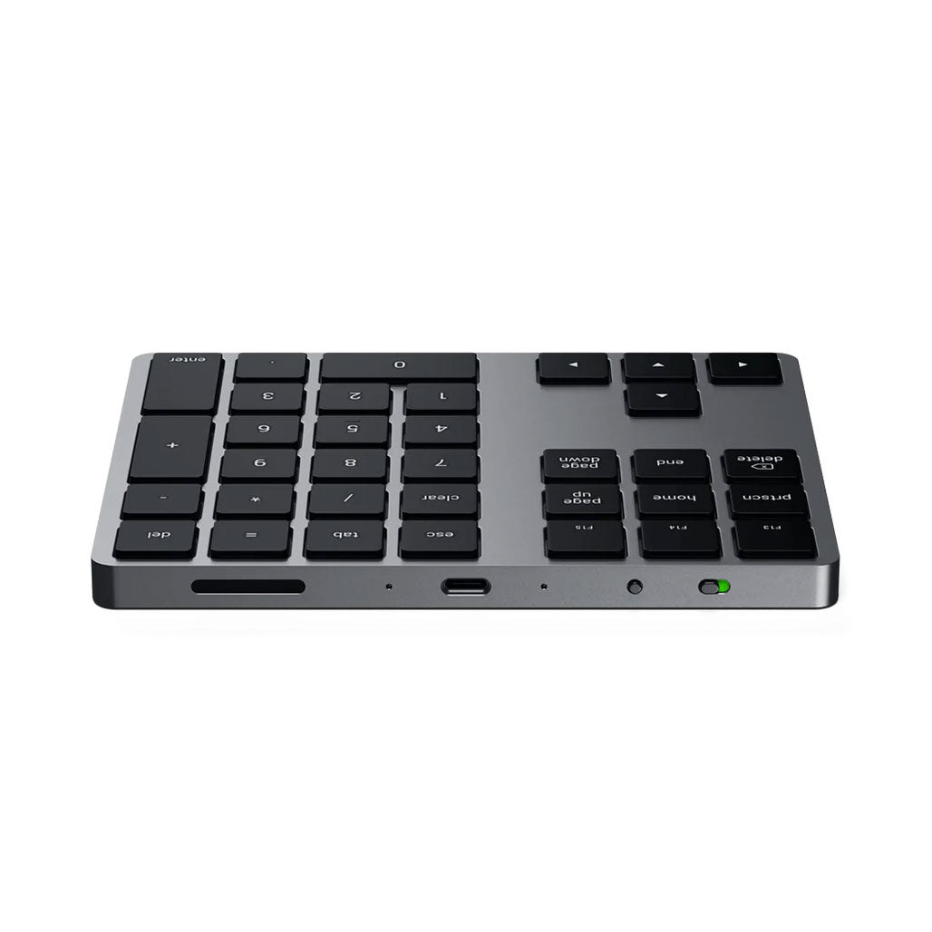 A Photo Of Satechi Wireless Extended Keypad - Space Grey | ST-XLABKM
