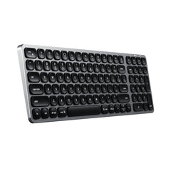 A Photo Of Satechi Compact Backlit Wireless Keyboard - Bluetooth 5.0, USB-C Rechargeable, Multi-Device