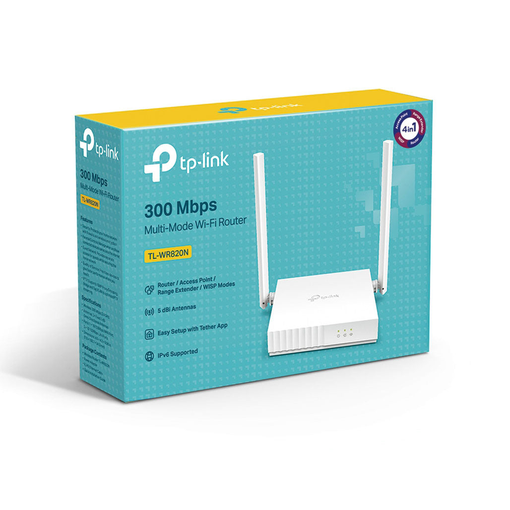A Photo Of TP-Link TL-WR820N - 300 Mbps Multi-Mode Wi-Fi Router