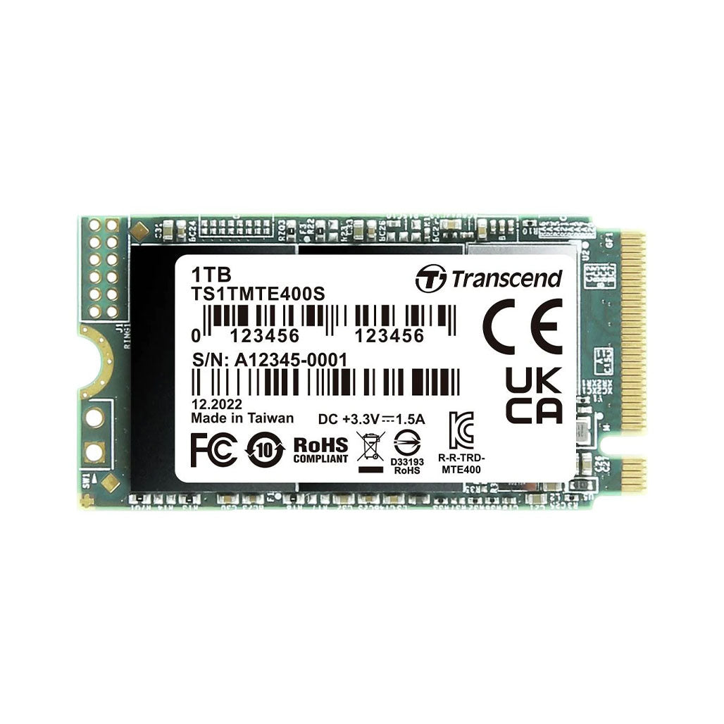 A Photo Of Transcend SSD M.2 2242 PCIe NVMe 2000 MB/s