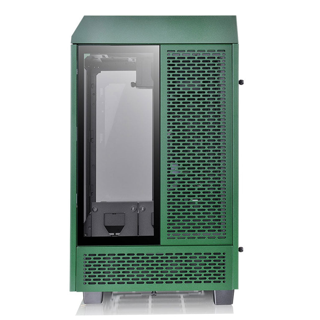 A Photo Of Thermaltake The Tower 100 Racing Green - Mini ITX Case