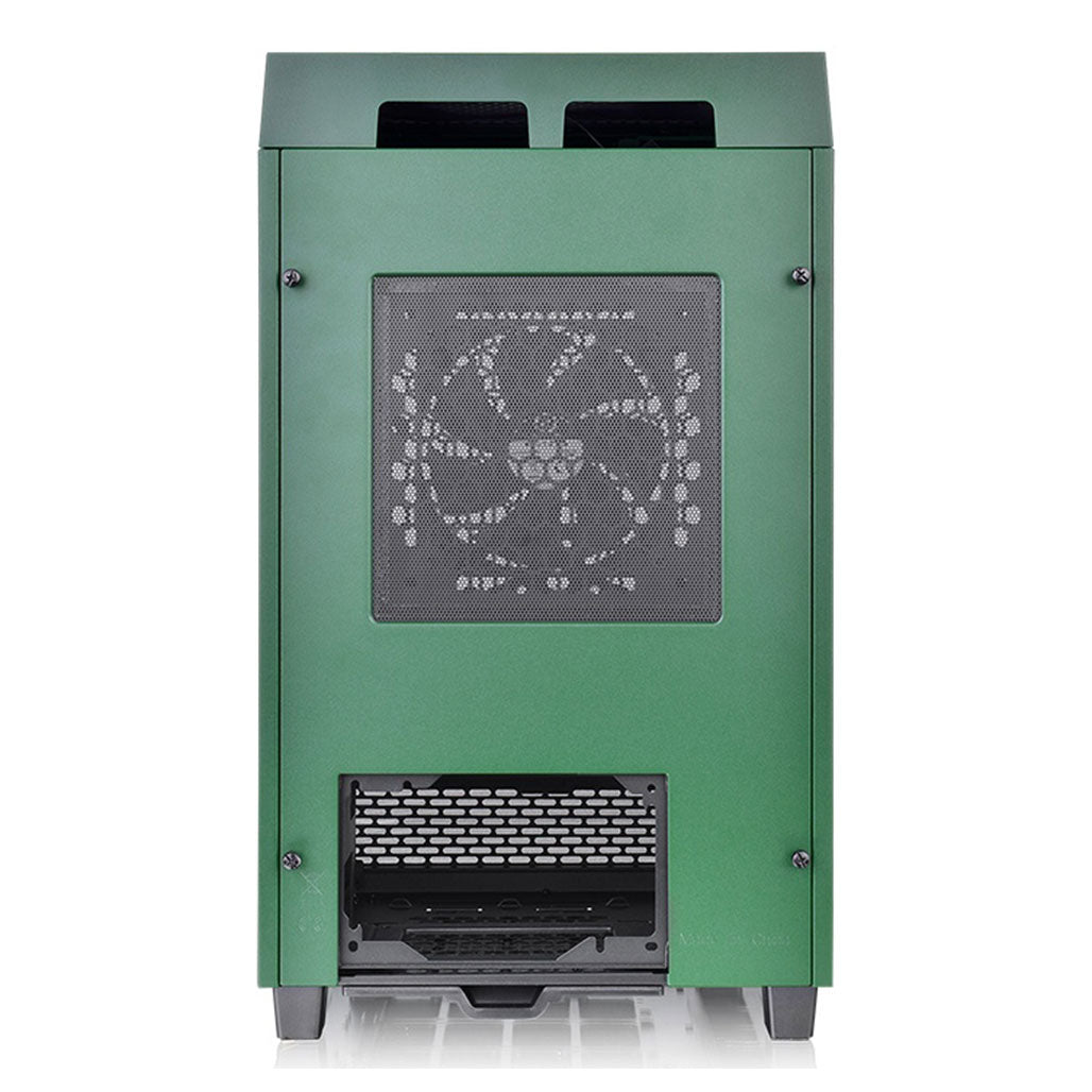 A Photo Of Thermaltake The Tower 100 Racing Green - Mini ITX Case