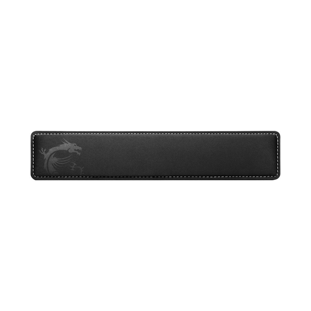 A Photo Of MSI Vigor WR01 Wrist Rest - Cool Gel-infused Memory Foam with Ergonomic Design and Non-slip Rubber Base
