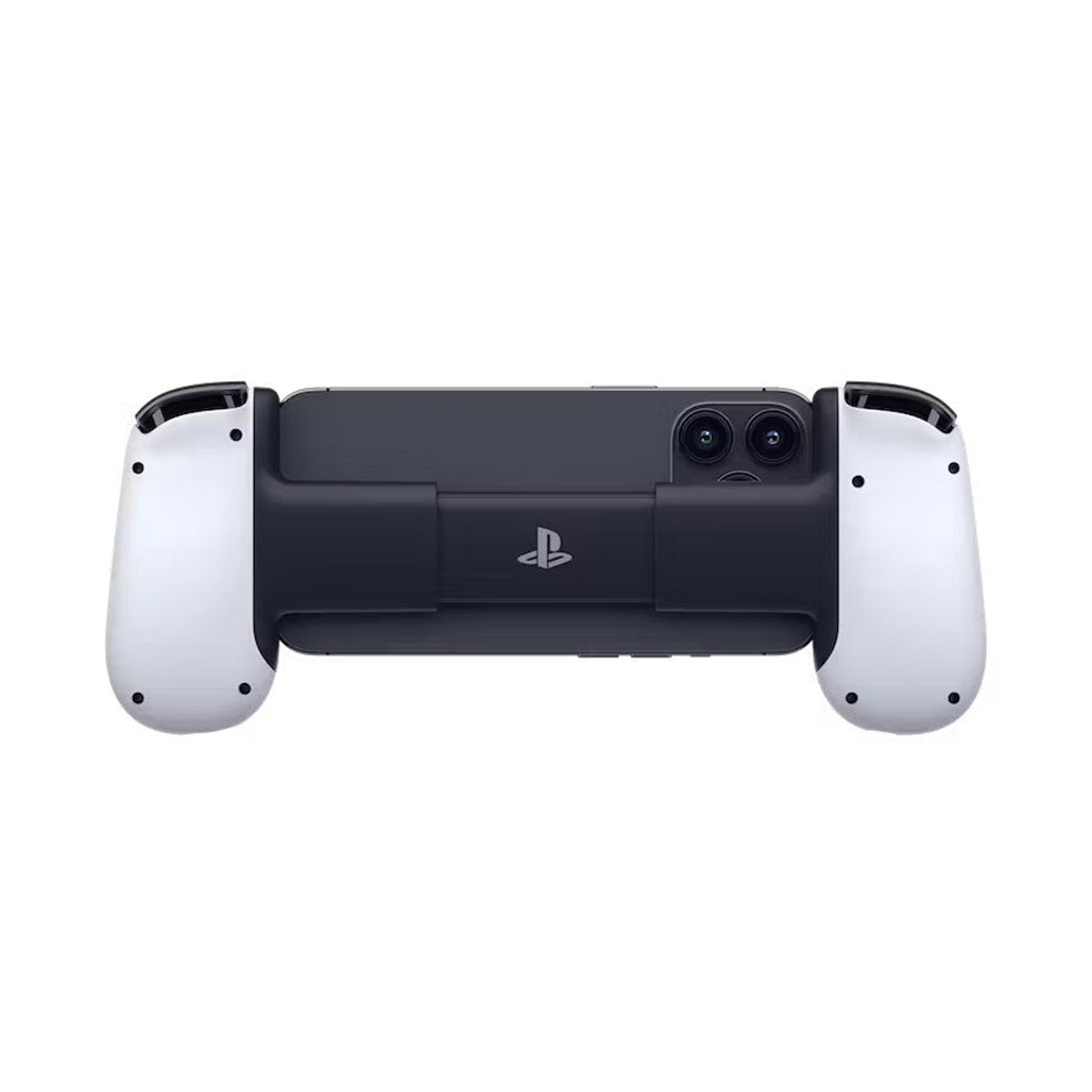 A Photo Of Sony Backbone One for iPhone PlayStation Edition - Mobile Gaming Controller with Low Latency, Pass-Through Charging, and 3.5mm Headset Jack
