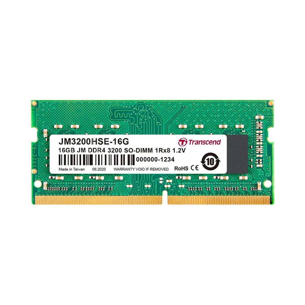 A Photo Of Transcend Memory Laptop DDR4 3200MHz