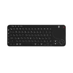 A Photo Of Green Lion Dual Mode Portable Wireless Keyboard with Touch Pad – Black | English/Arabic