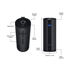 A Photo Of Ultimate Ears Boom 3 - Immersive 360-Degree Sound