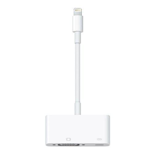 A Photo Of Apple Lightning to VGA Adapter