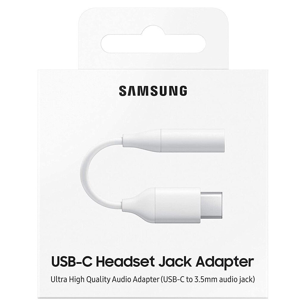 A Photo Of Samsung USB-C Headset Jack Adapter - Seamless 3.5mm Audio Connectivity