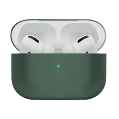 A Photo Of Protective Case for AirPods Pro - Premium Elastic Silicone, Carabiner Included, Front LED Visibility