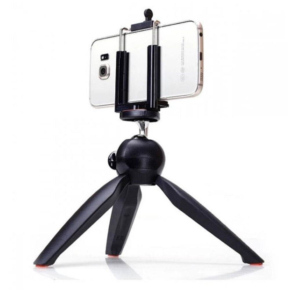 A Photo Of Yunteng XH-228 Selfie Tripod Stand with Phone Holder | Compact and Durable Tripod for Smartphones and Cameras