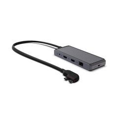 A Photo Of UNISYNK 10-Port Dual Screen Hub for Mac | Multi-Port USB-C Dock with Dual 4K HDMI, High-Speed Data, and Power Delivery