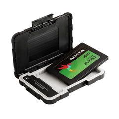 A Photo Of Adata 2.5-Inch USB 3.2 Antishock Enclosure for HDD/SSD - External SATA Adapter, Compatible with Windows, Mac, Linux