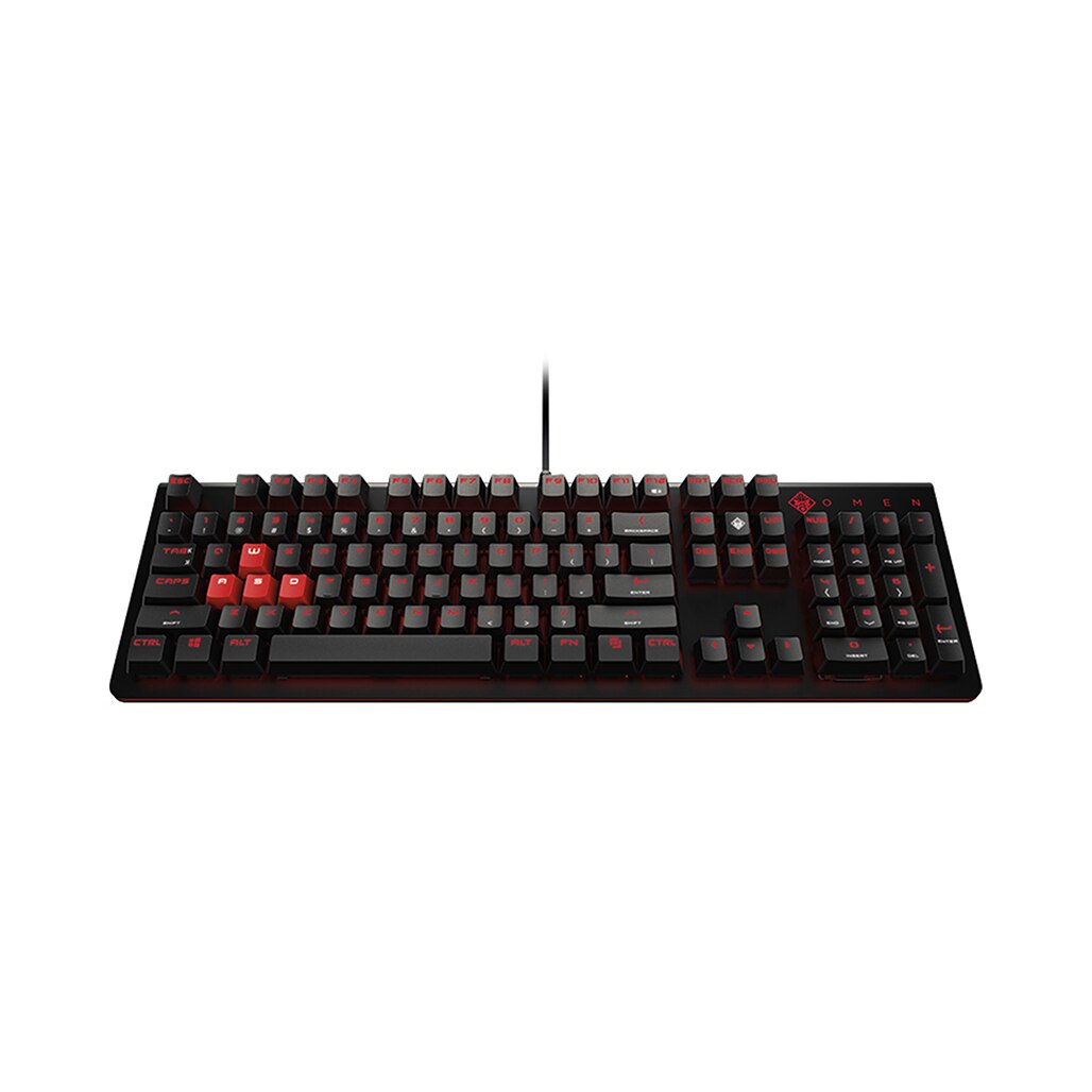 A Photo Of HP Omen Gaming Keyboard 1100 - Full-Size Wired Keyboard