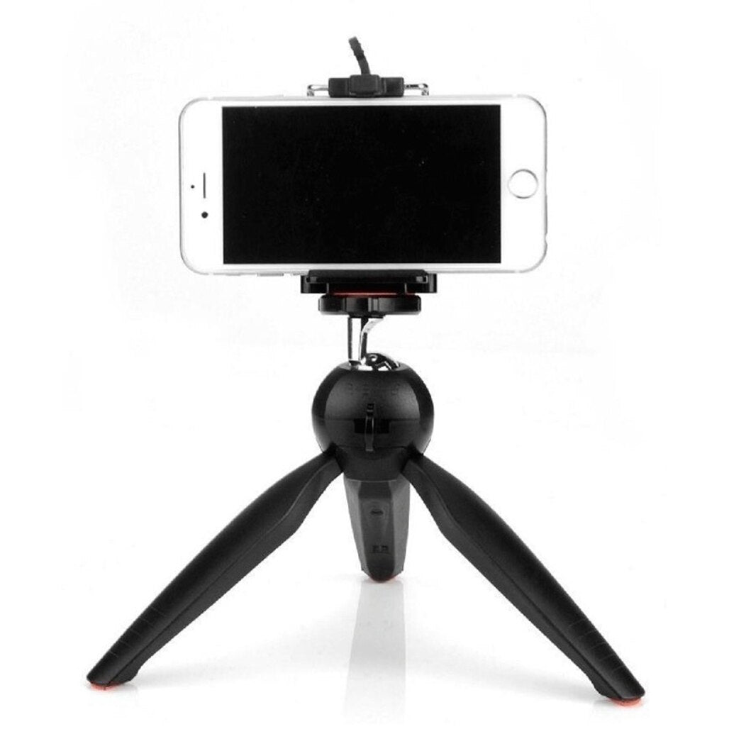 A Photo Of Yunteng XH-228 Selfie Tripod Stand with Phone Holder | Compact and Durable Tripod for Smartphones and Cameras