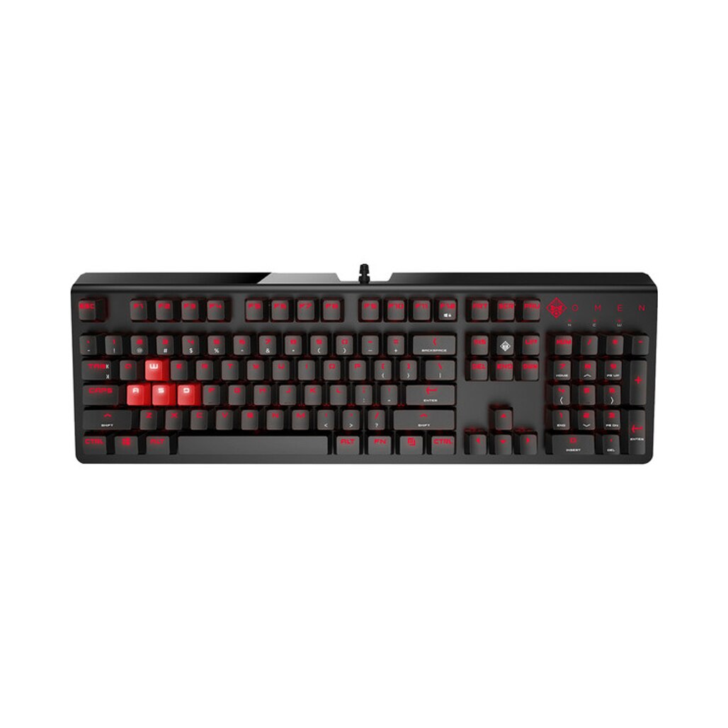 A Photo Of HP Omen Gaming Keyboard 1100 - Full-Size Wired Keyboard
