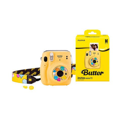 A Photo Of Fujifilm Instax Mini 11 - BTS Butter Version Instant Camera