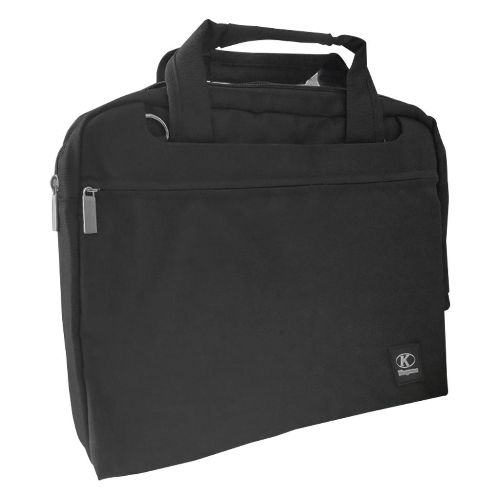 A Photo Of Kingsons 14 inch Laptop Bag Black/Beige