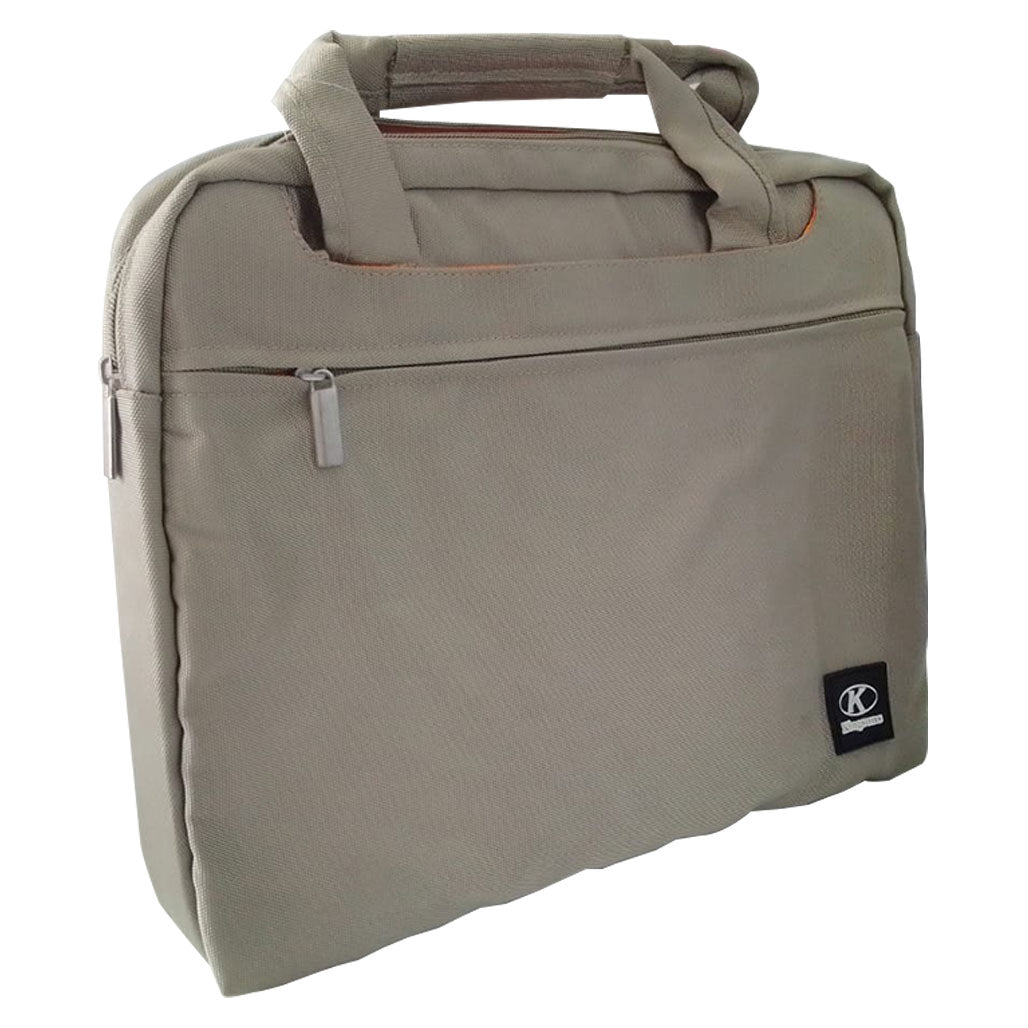 A Photo Of Kingsons 14 inch Laptop Bag Black/Beige