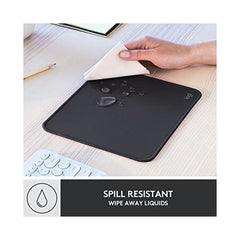 A Photo Of Logitech Studio Series Mouse Pad | Smooth Cloth Surface, Anti-Slip Base, Spill-Repellent Design