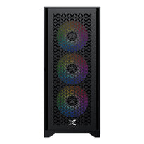 XIGMATEK LUX S Black ATX 4PCS Fixed RGB Fans Galaxy II Black from Xigmatek sold by 961Souq-Zalka