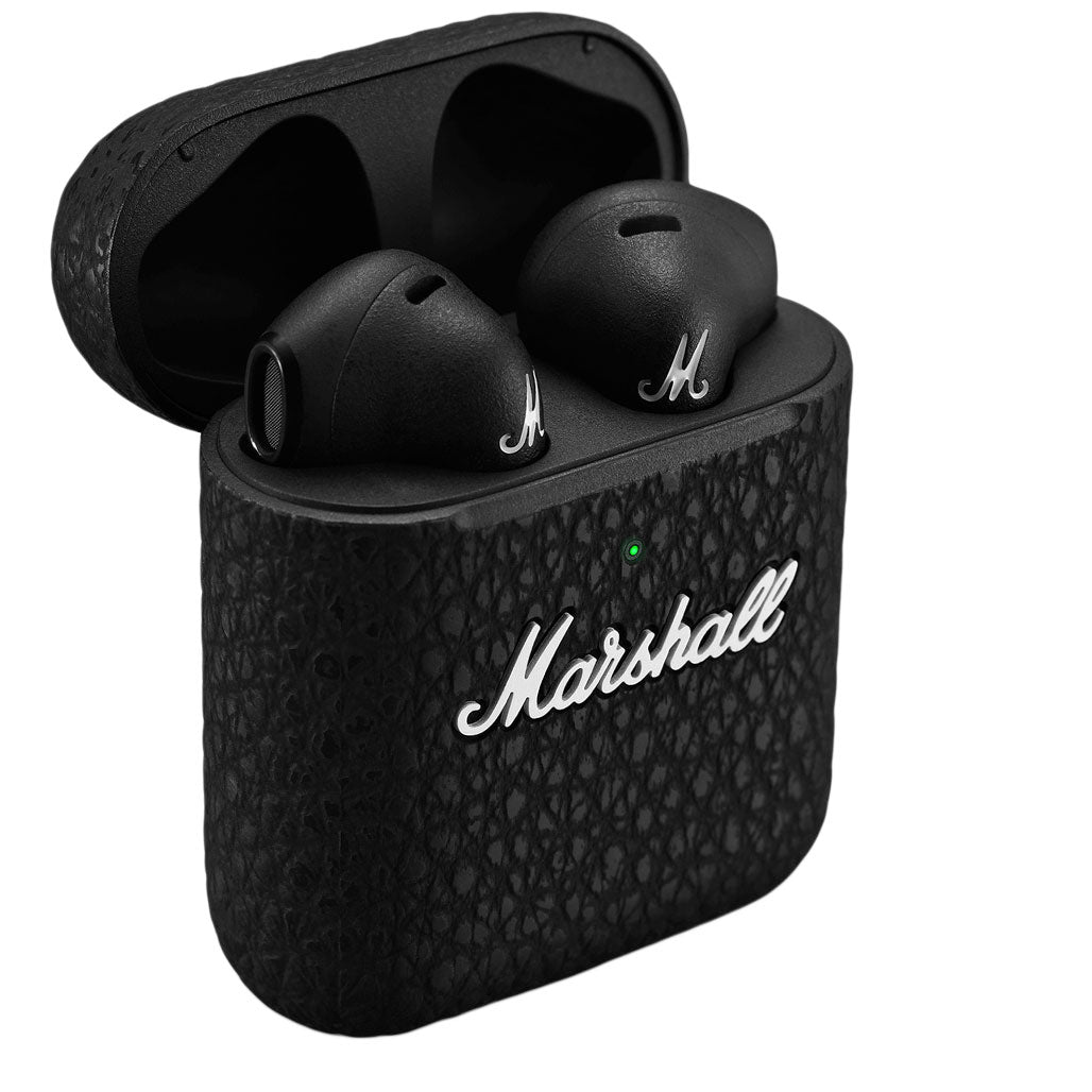 A Photo Of Marshall Minor III - True Wireless Earbuds with Charging Case