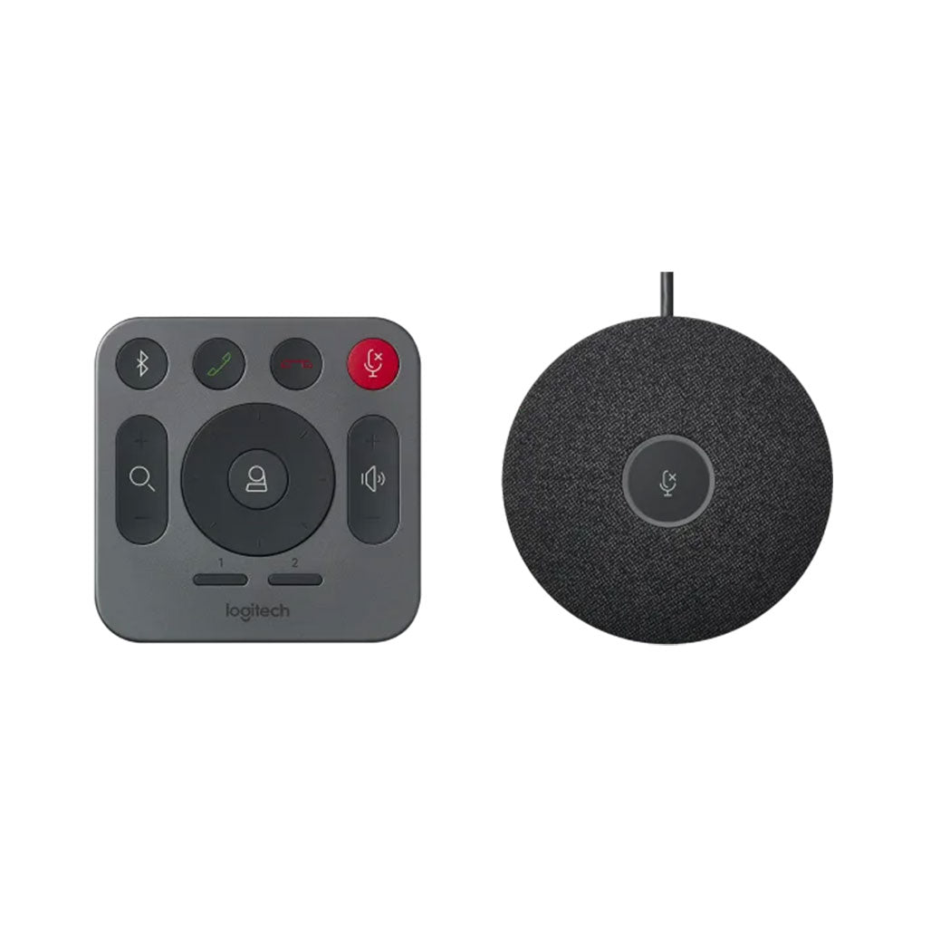 A Photo Of Logitech Rally Plus (1xCamera, 2xSpeaker, 2xMic, Table & Display Hub) - 960-001242