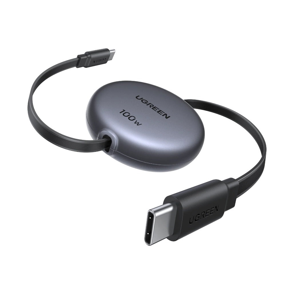 A Photo Of Ugreen Nexode Retractable USB-C Cable 100W