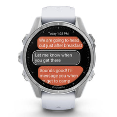 A Photo Of Garmin fēnix® 8 - 43mm Smartwatch with AMOLED Display, Built-In GPS, and Dive Rating – Ultimate Outdoor Adventure Companion
