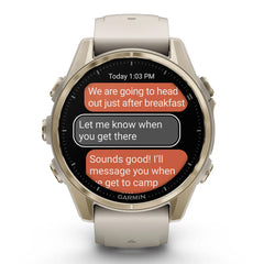 A Photo Of Garmin fēnix® 8 - 43mm Smartwatch with AMOLED Display, Built-In GPS, and Dive Rating – Ultimate Outdoor Adventure Companion