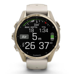 A Photo Of Garmin fēnix® 8 - 43mm Smartwatch with AMOLED Display, Built-In GPS, and Dive Rating – Ultimate Outdoor Adventure Companion