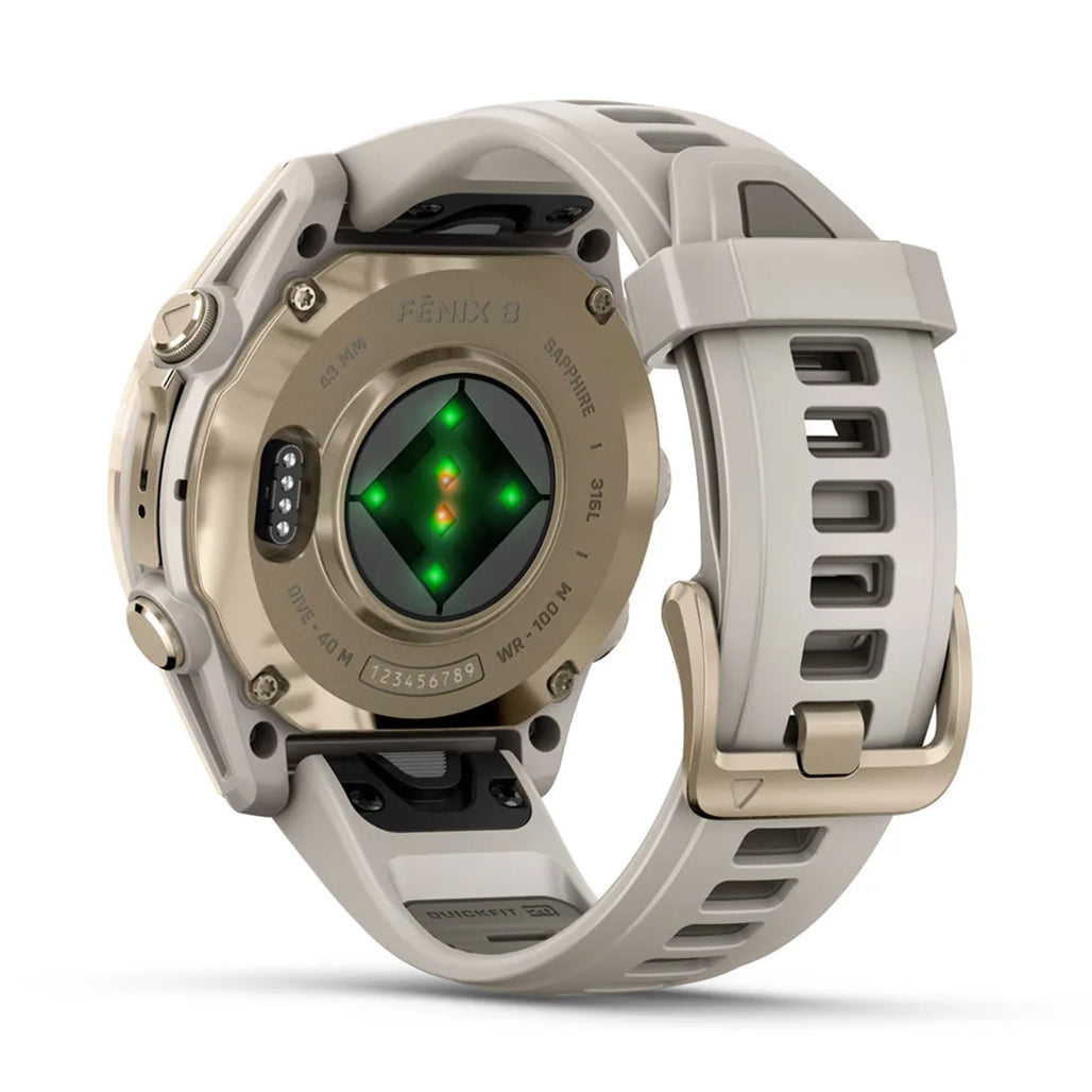 A Photo Of Garmin fēnix® 8 - 43mm Smartwatch with AMOLED Display, Built-In GPS, and Dive Rating – Ultimate Outdoor Adventure Companion