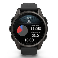 A Photo Of Garmin fēnix® 8 - 43mm Smartwatch with AMOLED Display, Built-In GPS, and Dive Rating – Ultimate Outdoor Adventure Companion